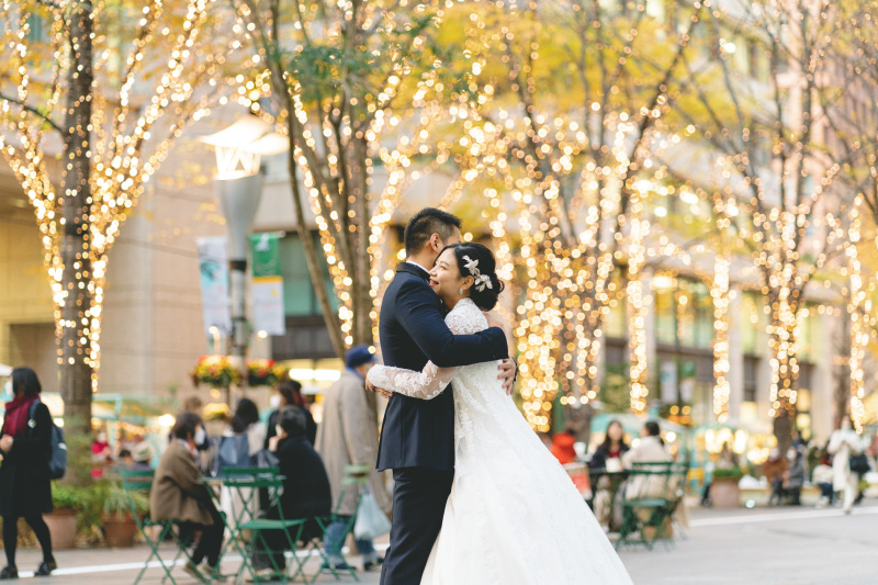 サンセット　イルミネーション