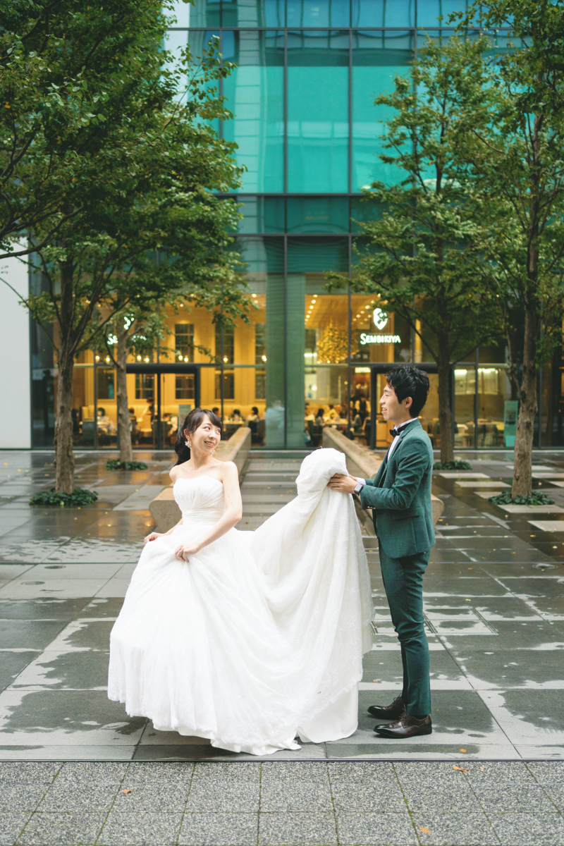 撮影場所を移動しながら