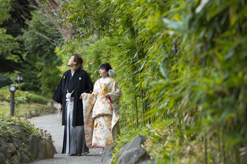 和装、洋装で・・