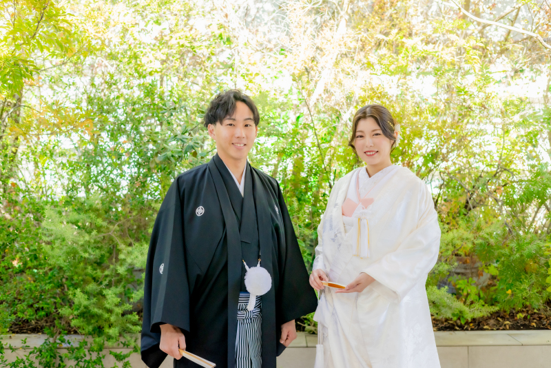 自然光が差し込むガーデン