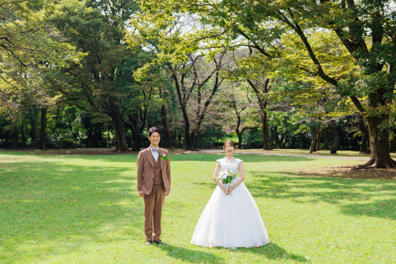 余白を活かしたショット