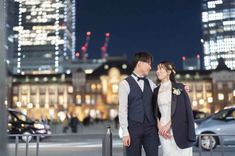 ジャケットをかけて