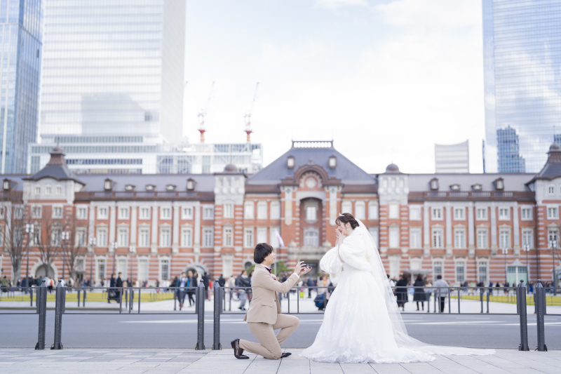 プロポーズシーン