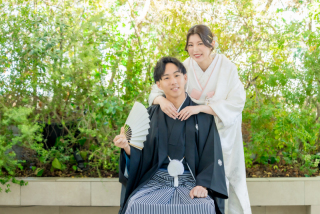 寒い季節も安心！スタジオガーデン撮影