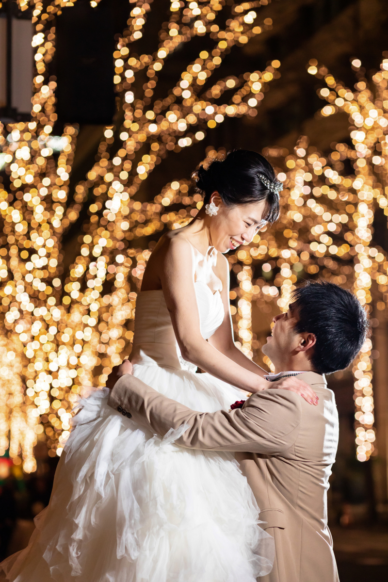 煌びやかなイルミネーションと