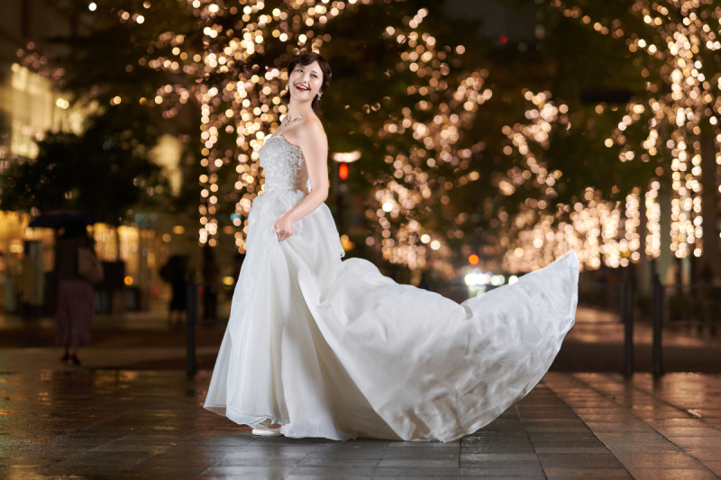 満面の笑顔で！