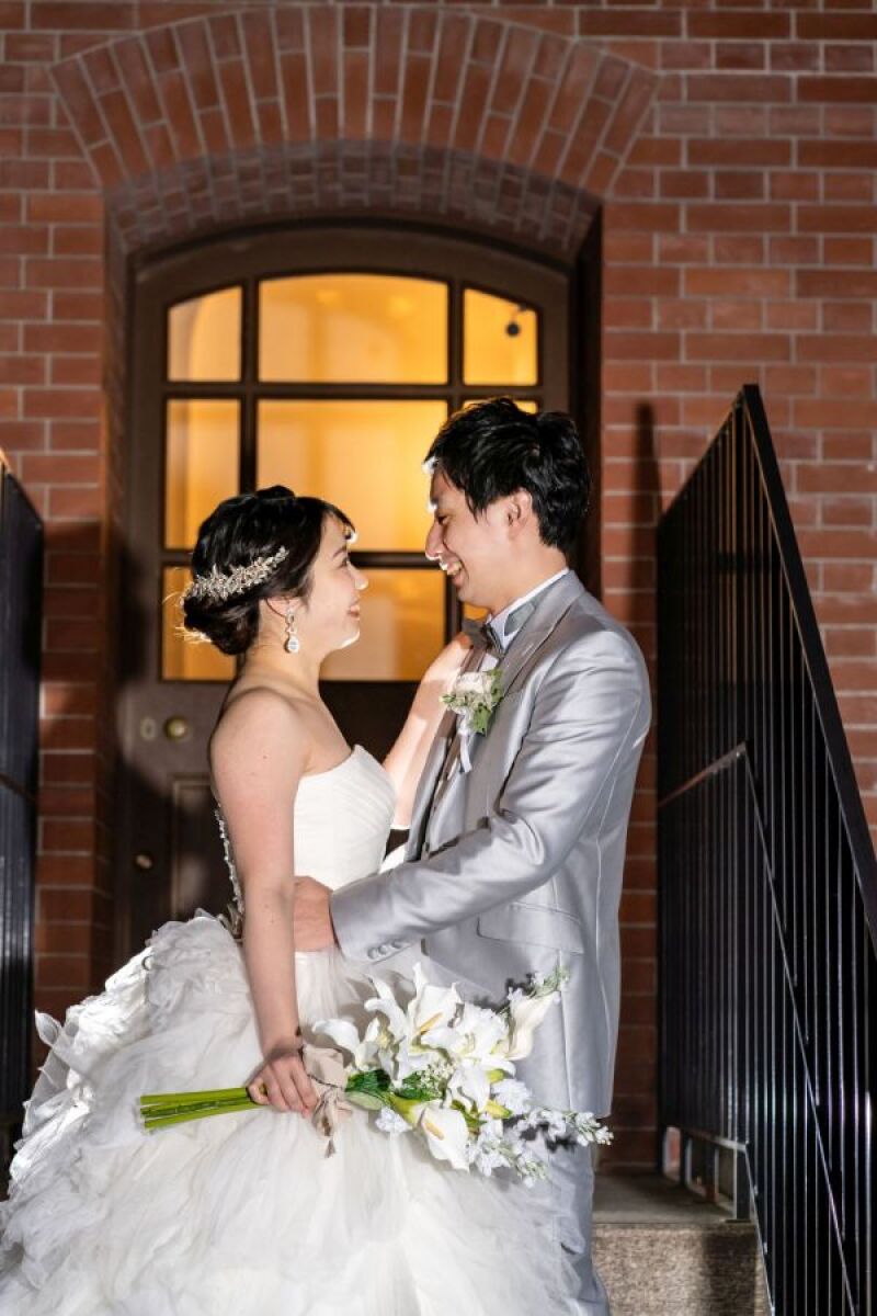 見つめ合うふたり