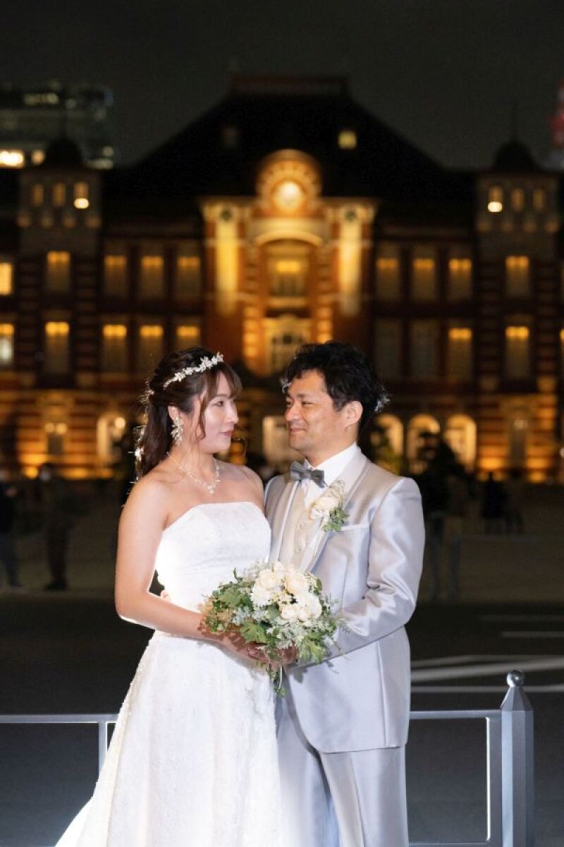 見つめ合うふたり