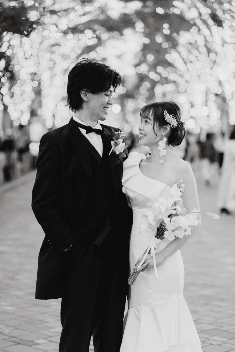 モノクロで・・