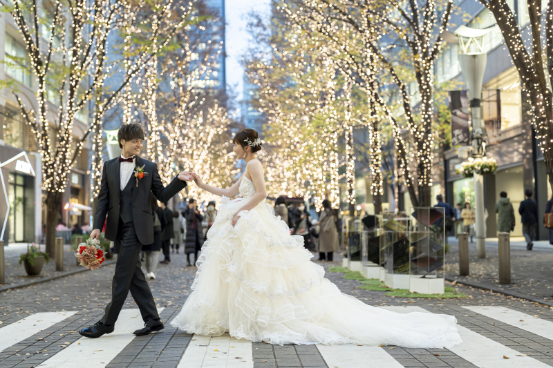 ご新郎様のエスコート