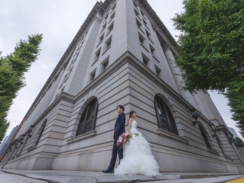 明治安田生命館前