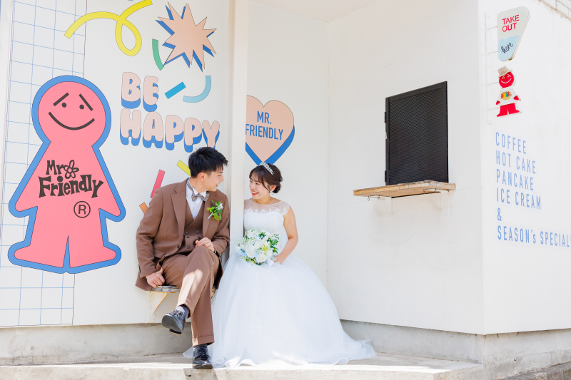 遊び心あふれる背景で