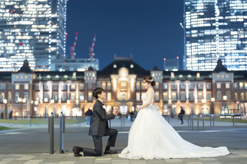 プロポーズシーン