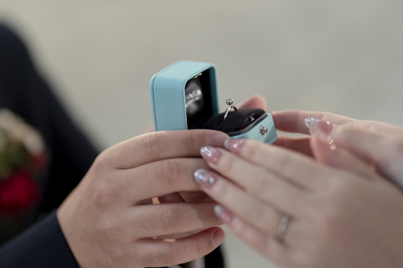 大事なリングを…