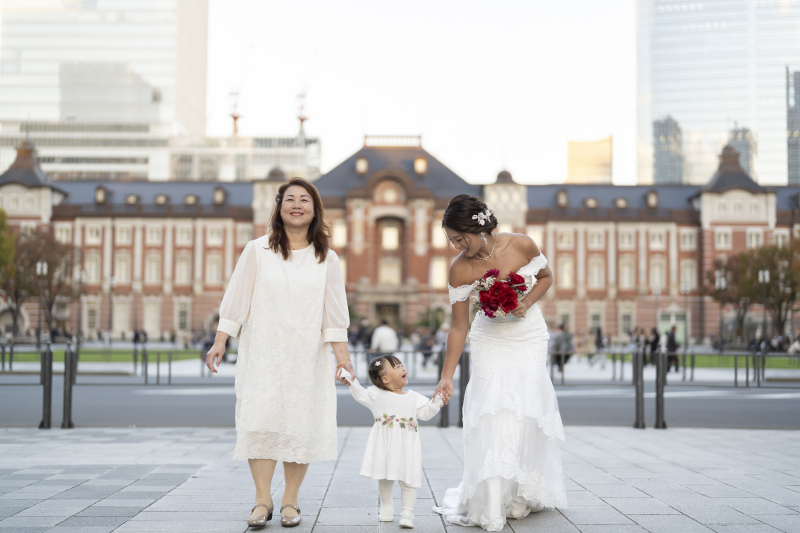 最後に三世代で