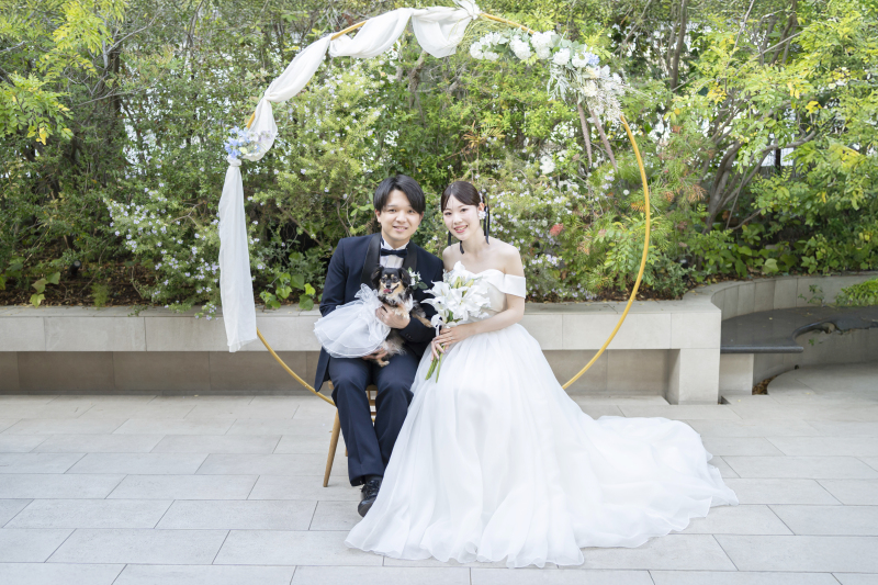 並んで残す、しっかりとした記念写真
