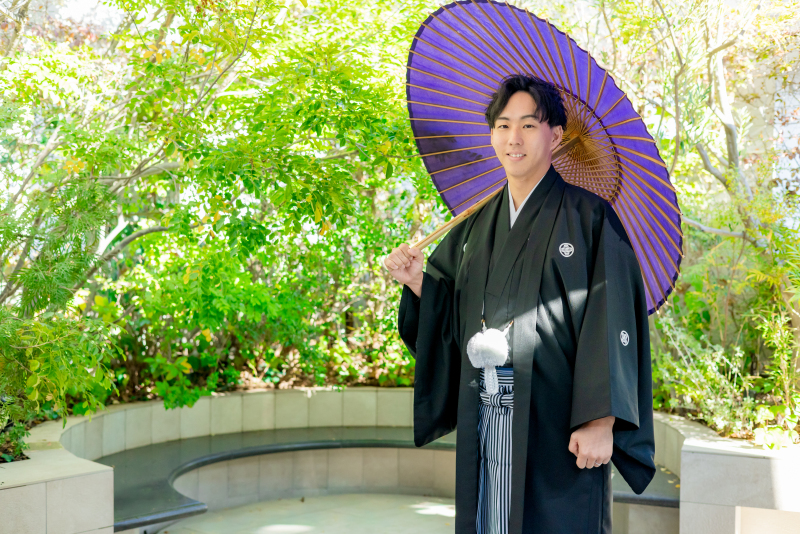 新郎ソロショット