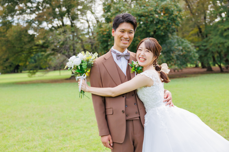 幸せあふれるワンシーン