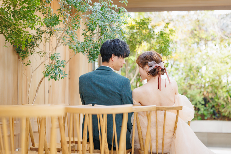 寄り添う温かな写真