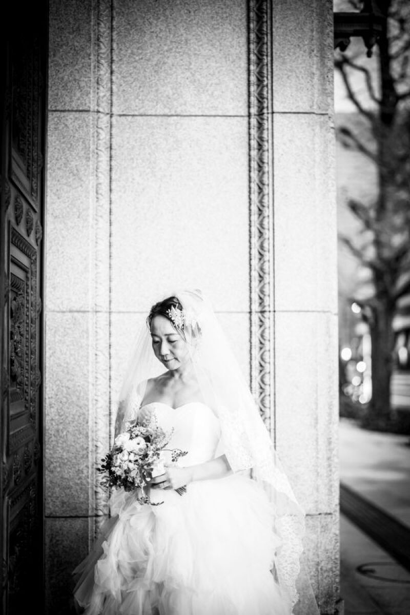 花嫁様のソロショット