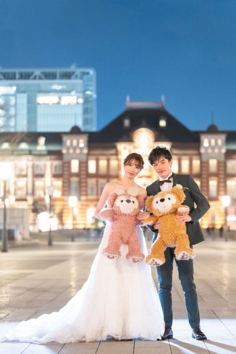 ラストは東京駅舎前で!