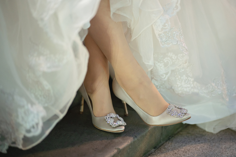 キラキラパンプス