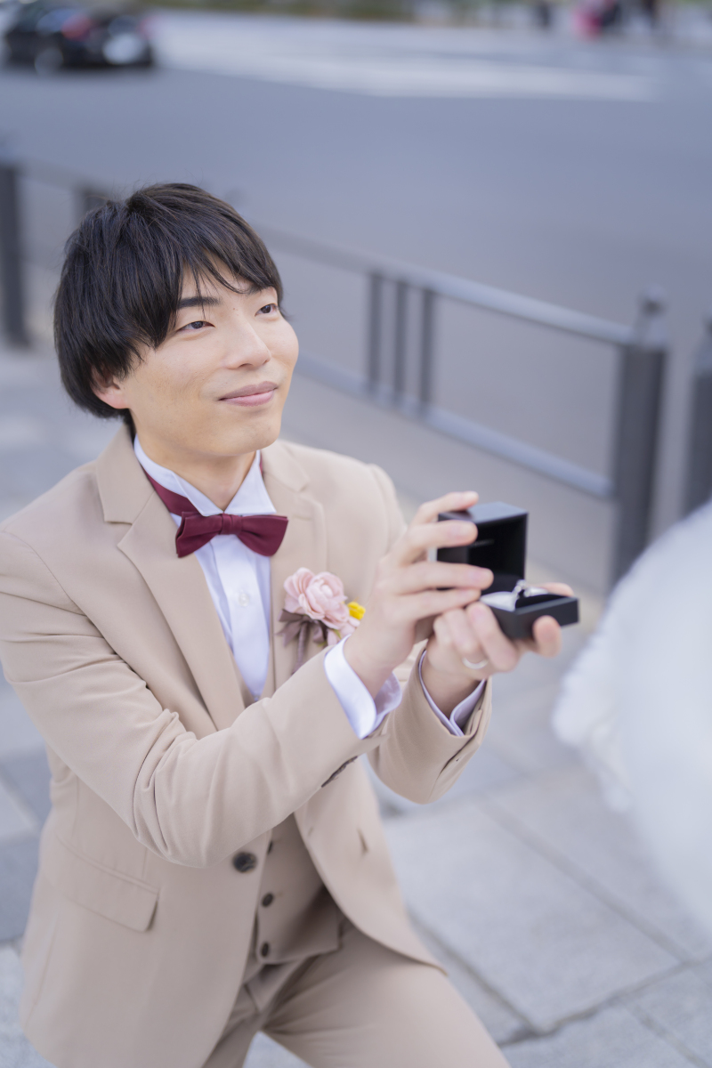 ご新郎様ソロショット