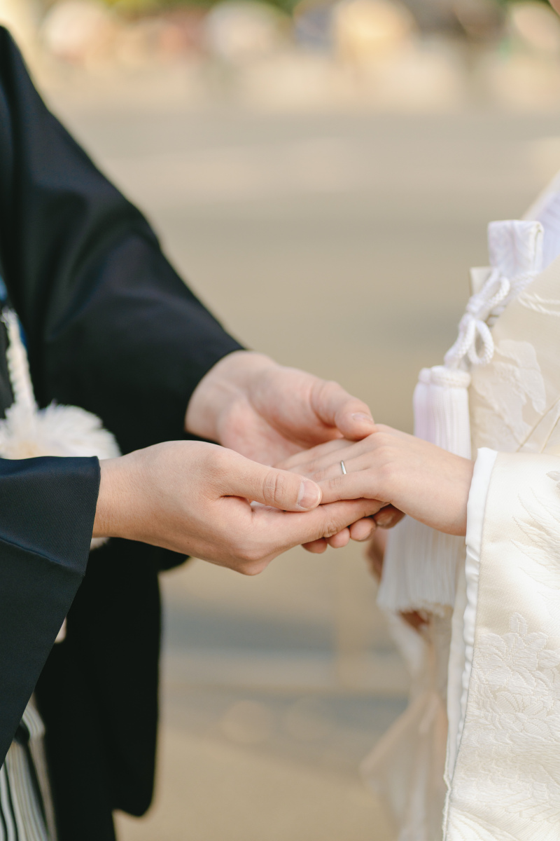 おふたりの絆を・・