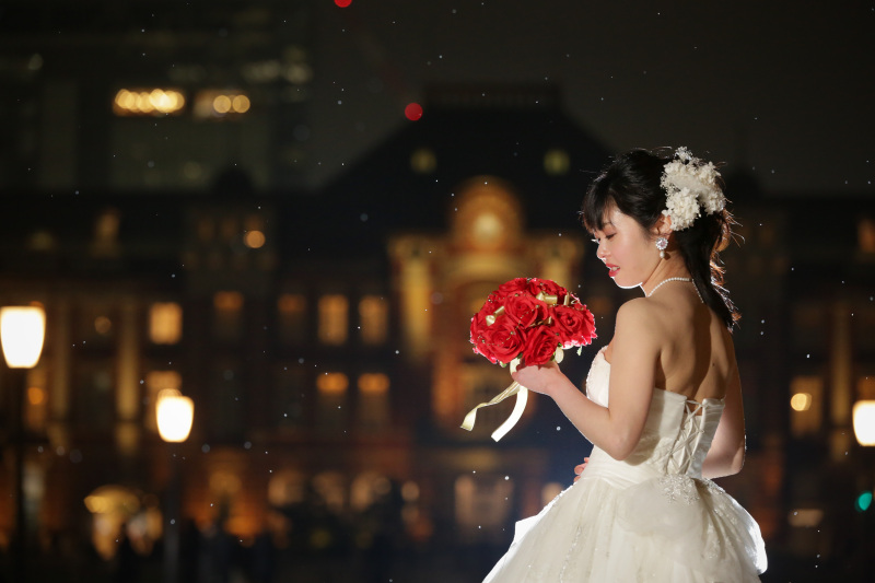 お持ち込みのブーケ