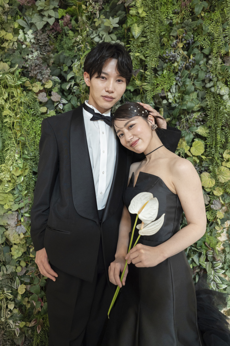 グリーンの背景で