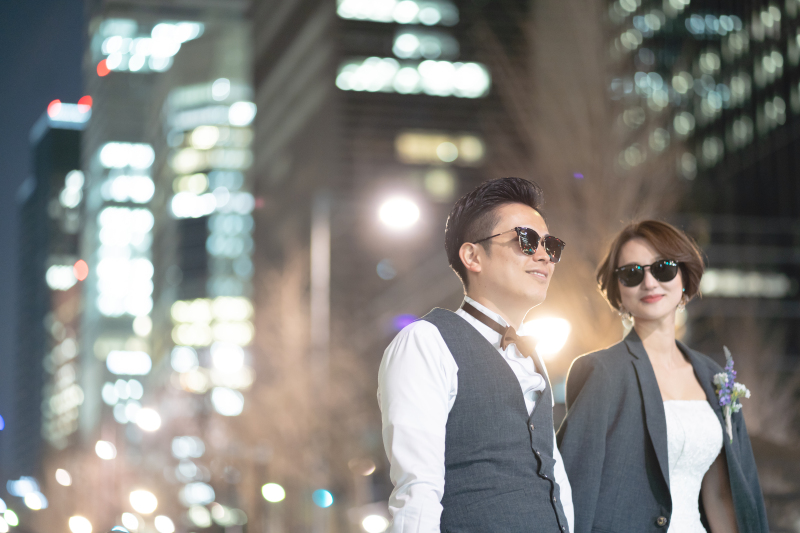 サングラスで(*☻-☻*)