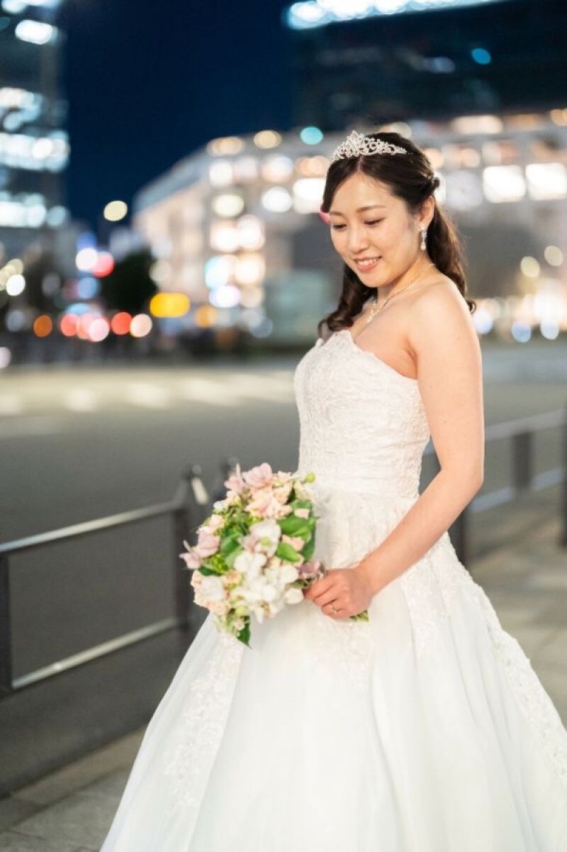 新婦様のソロショット
