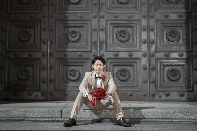 ご新郎様ソロショット