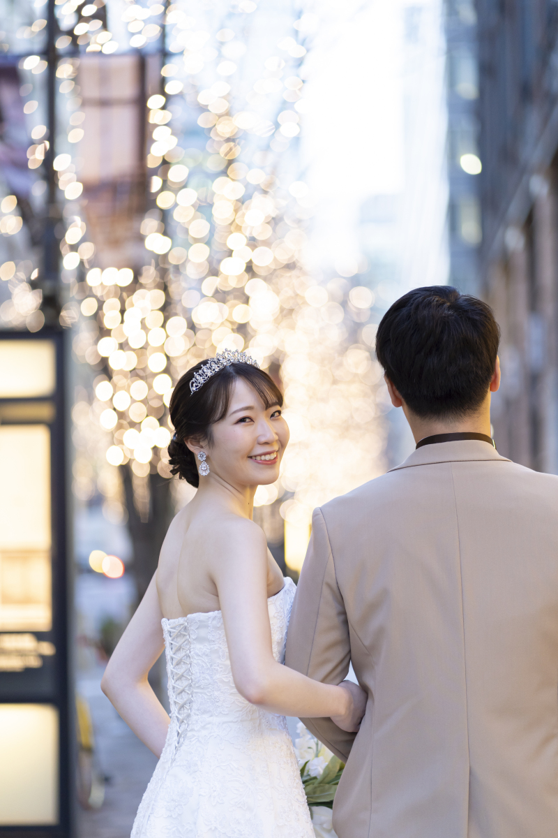 振り返りショット