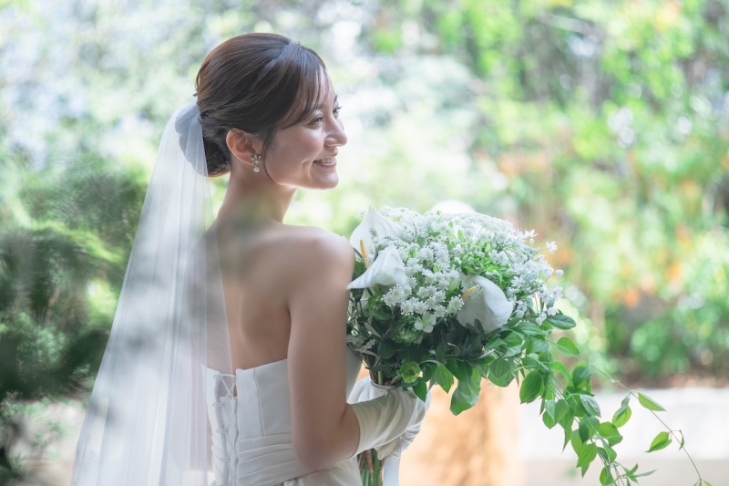 emorma photowedding_ガーデンで撮影できる