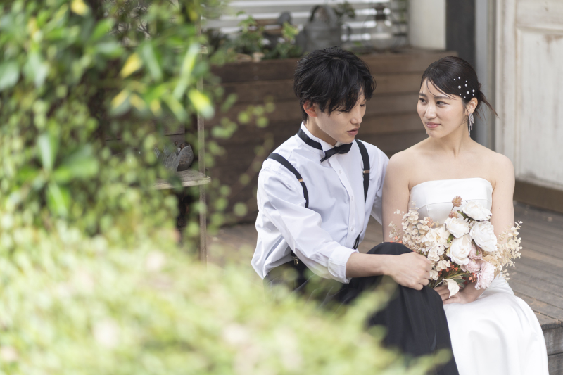 emorma photowedding_ガーデンで撮影できる