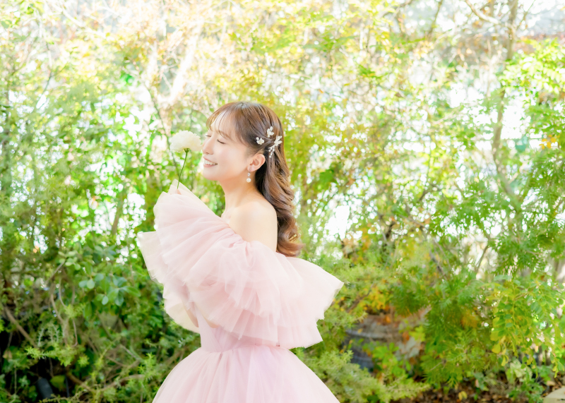 スタジオ内でガーデン撮影が叶う!