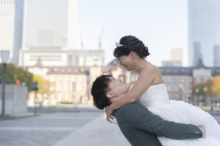emorma photowedding_東京駅＆皇居周辺フォトツアー♪