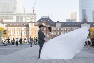 emorma photowedding_東京駅＆皇居周辺フォトツアー♪