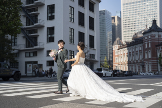 emorma photowedding_東京駅＆皇居周辺フォトツアー♪