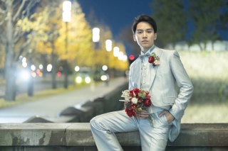 新郎ヘアセット