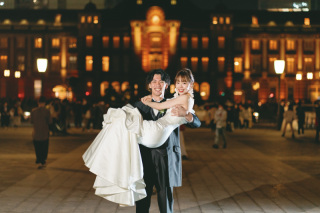 emorma photowedding_東京駅(デイ＆ナイト撮影)
