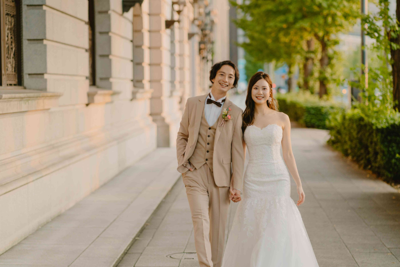 emorma photowedding_皇居周辺(デイ＆ナイト撮影)