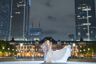 emorma photowedding_東京駅(デイ＆ナイト撮影)