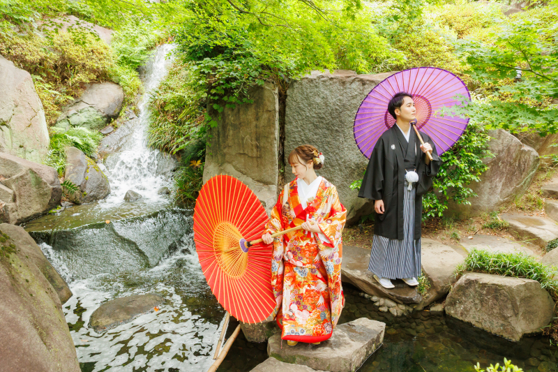 emorma photowedding_庭園で撮影できる