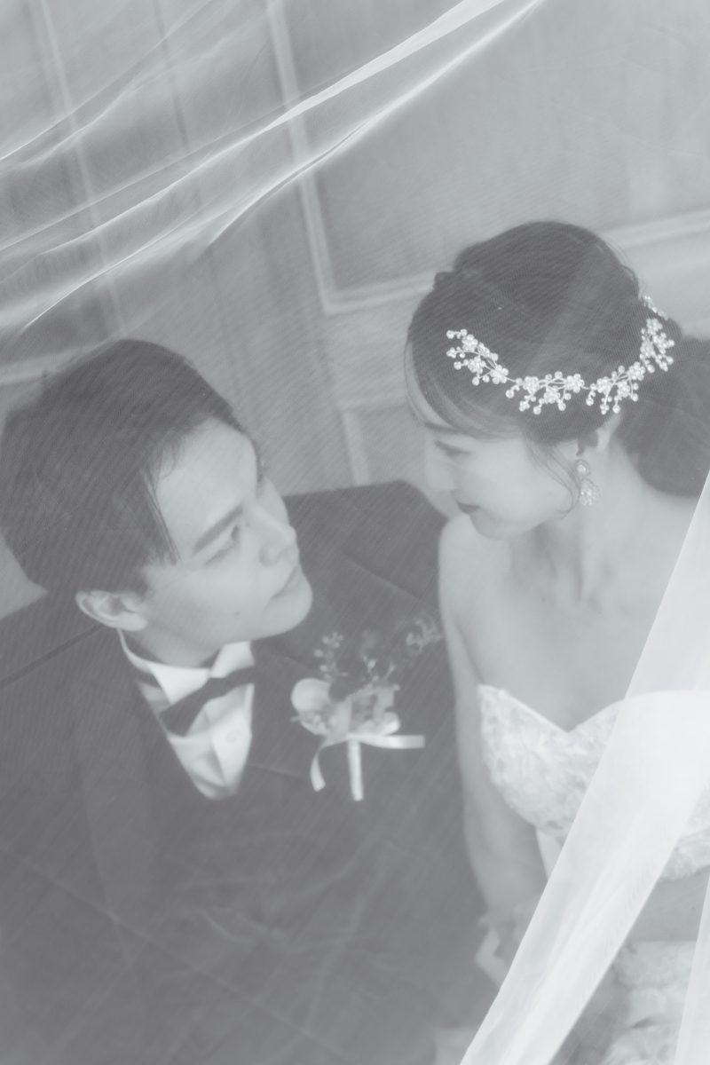 ベールに包まれた１枚