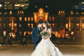 emorma photowedding_東京駅(デイ＆ナイト撮影)
