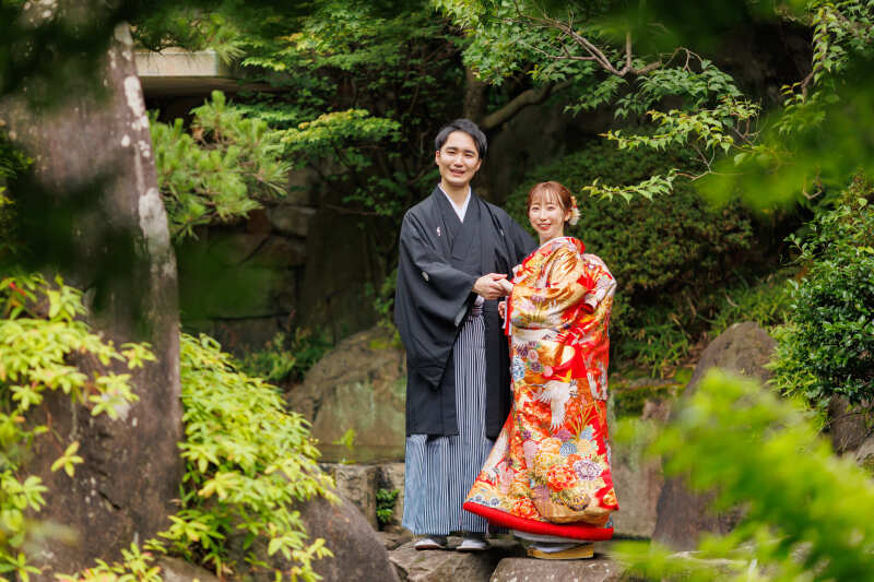 8月・9月撮影の方限定【和装×庭園】白打掛or色打掛が選べる☆庭園撮影30カットプラン！なんと！88,000円