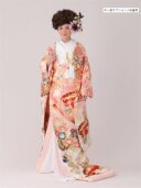 手毬花紋様(ﾋﾟﾝｸ白) 