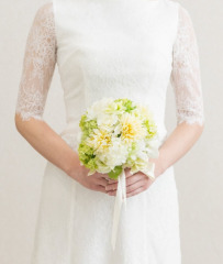 白×ｸﾞﾘｰﾝﾌﾞｰｹ(ﾗｳﾝﾄﾞ) 